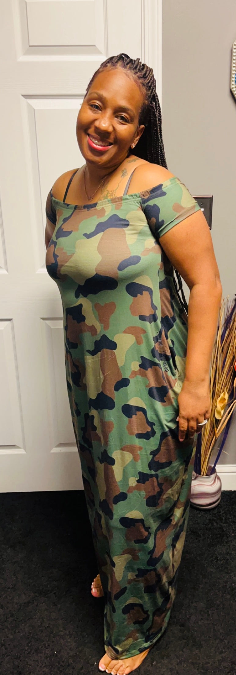 And She Prayed Camo Dress And She Prayed Camo Dress